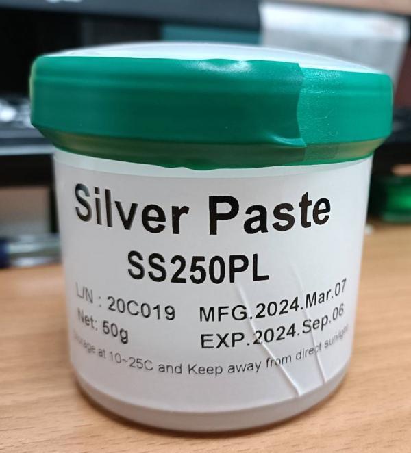 Silver Paste- SS250PL（apply to -55℃~70℃）